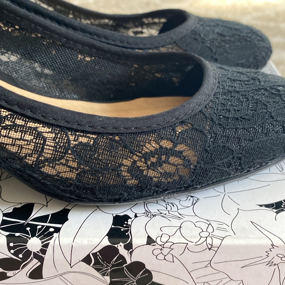 Chinese Landry Black Lace shoes